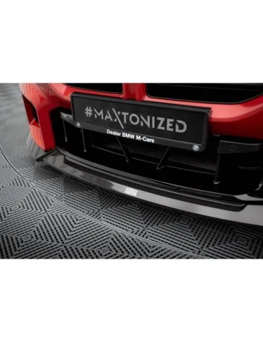 Fibre de carbone Lame de Pare-chocs Avant BMW M2 G87 - Maxton