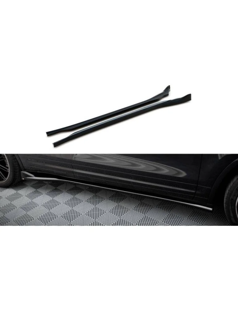 Extension / Rajout de Bas de caisse PORSCHE CAYENNE MK2 Facelift - Maxton