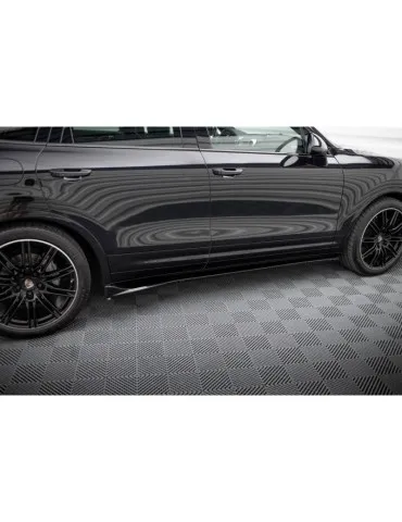 Extension / Rajout de Bas de caisse PORSCHE CAYENNE MK2 Facelift - Maxton