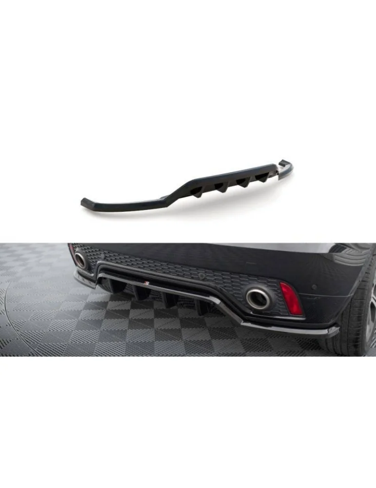Diffuseur central Arrière (avec une barre verticale) Jaguar E-Pace R-Dynamic MK1 - Maxton