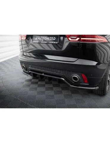 Diffuseur central Arrière (avec une barre verticale) Jaguar E-Pace R-Dynamic MK1 - Maxton