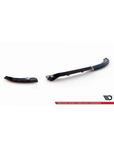 Diffuseur central Arrière (avec une barre verticale) Renault Clio R.S. Line MK5 - Maxton