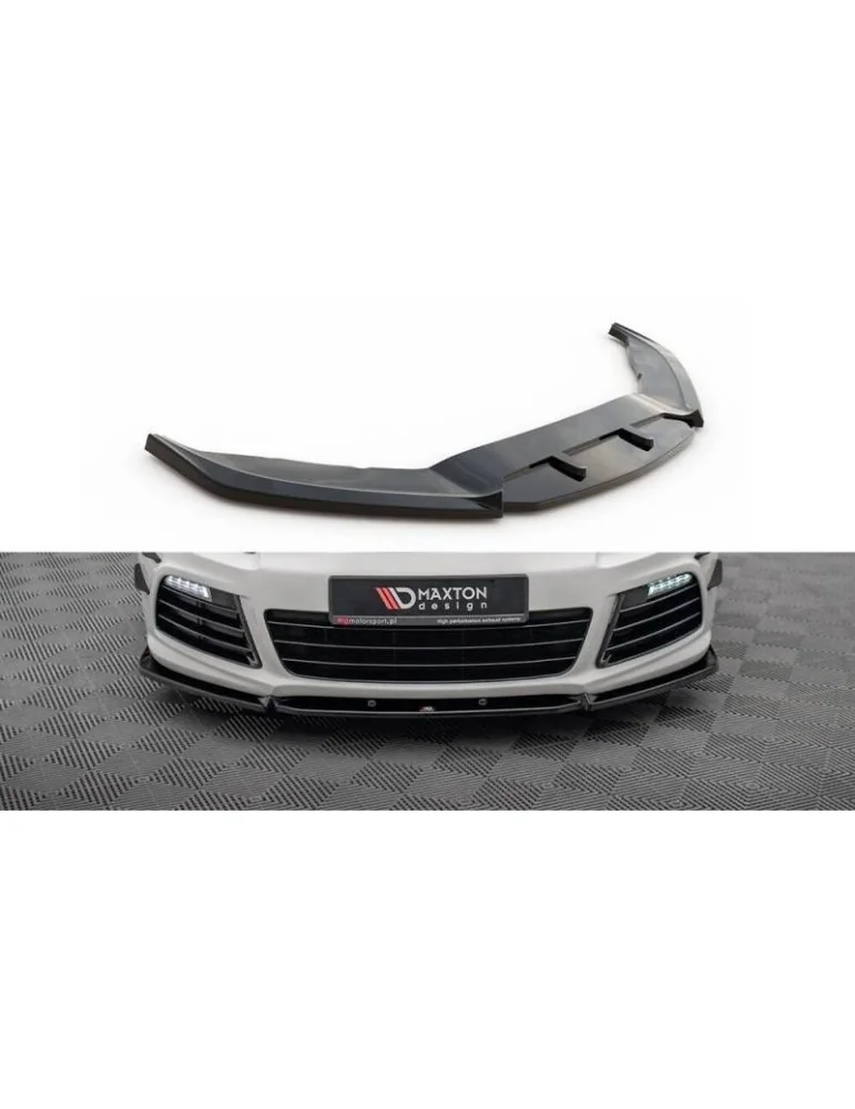 Lame de Pare-chocs Avant V.3 VOLKSWAGEN SCIROCCO R MK3 - Maxton