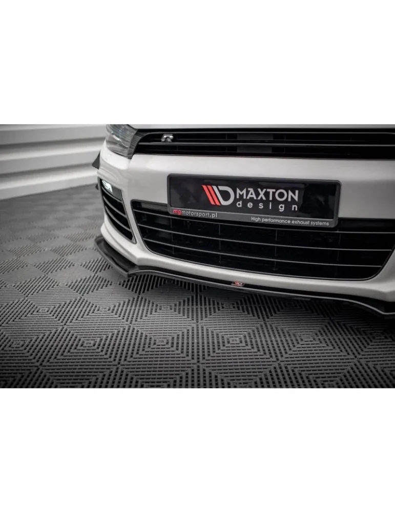 Lame de Pare-chocs Avant V.4 VOLKSWAGEN SCIROCCO R MK3 - Maxton