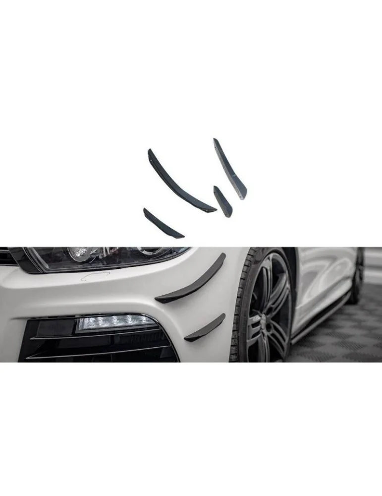 Déflecteurs d'air / Appuis de Pare-chocs Avant (Déflecteurs d'air) VOLKSWAGEN SCIROCCO R MK3 - Maxton
