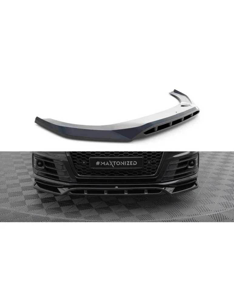 Lame de Pare-chocs Avant V.2 AUDI SQ7 / Q7 S-LINE MK2 - Maxton