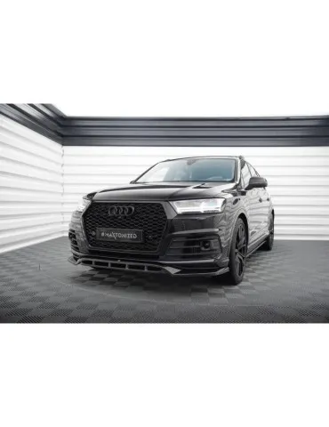 Lame de Pare-chocs Avant V.2 AUDI SQ7 / Q7 S-LINE MK2 - Maxton