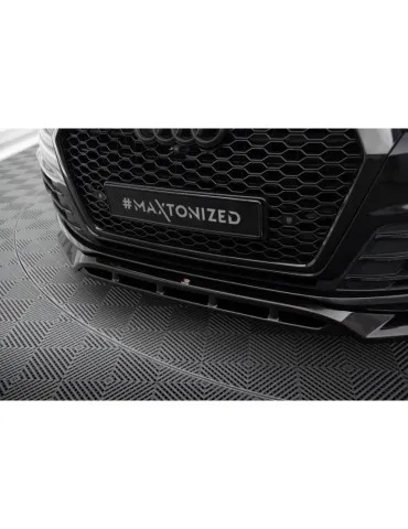 Lame de Pare-chocs Avant V.2 AUDI SQ7 / Q7 S-LINE MK2 - Maxton
