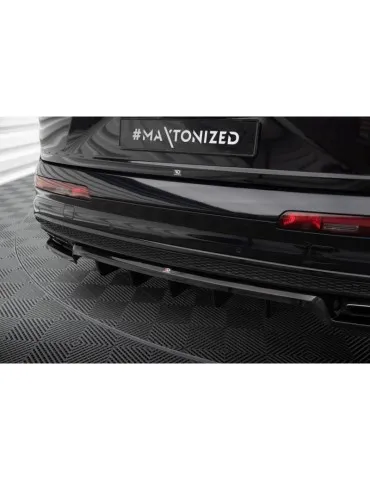Diffuseur central Arrière (avec une barre verticale) AUDI SQ7 MK2 - Maxton