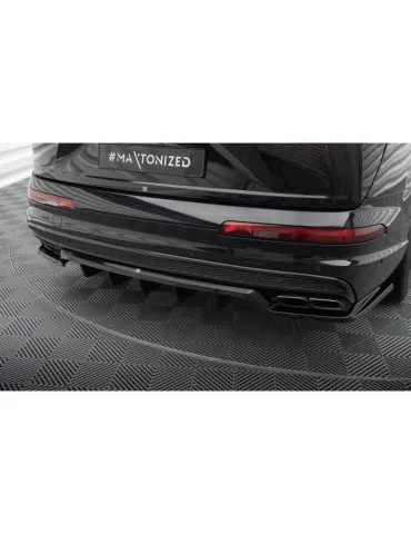 Diffuseur central Arrière (avec une barre verticale) AUDI SQ7 MK2 - Maxton