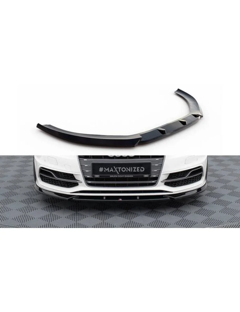 Lame de Pare-chocs Avant V.2 AUDI S3 / A3 S-LINE Sportback / Hatchback 8V - Maxton