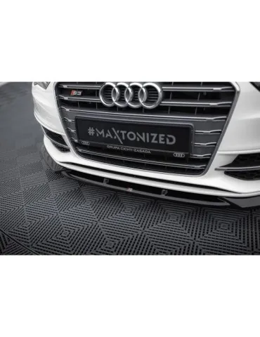 Lame de Pare-chocs Avant V.2 AUDI S3 / A3 S-LINE Sportback / Hatchback 8V - Maxton