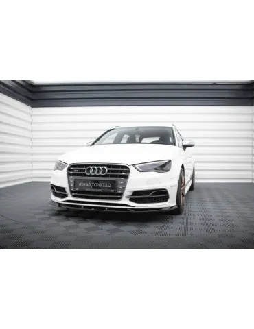 Lame de Pare-chocs Avant V.2 AUDI S3 / A3 S-LINE Sportback / Hatchback 8V - Maxton