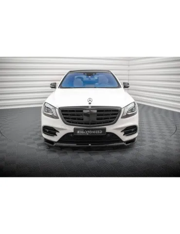 Lame de Pare-chocs Avant V.1 MERCEDES-BENZ S AMG-Line W222 Facelift - Maxton