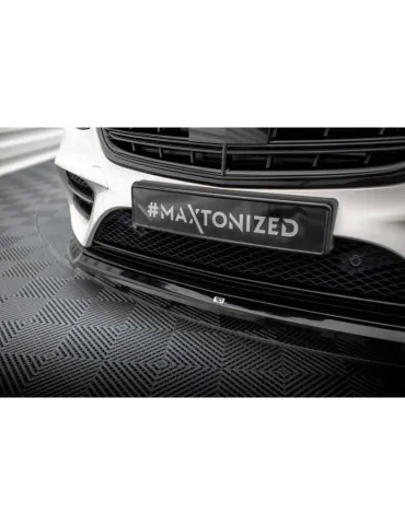Lame de Pare-chocs Avant V.1 MERCEDES-BENZ S AMG-Line W222 Facelift - Maxton