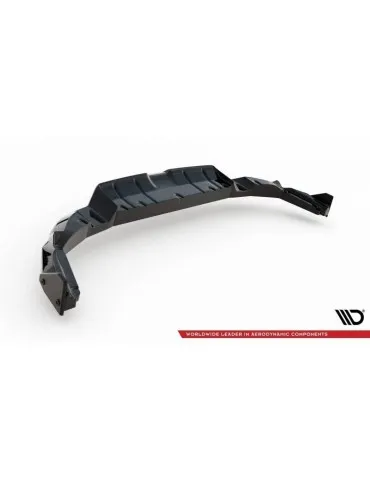 Diffuseur central Arrière (avec une barre verticale) V.1 + Volets latéraux TOYOTA GR86 MK1 - Maxton