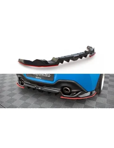 Diffuseur central Arrière (avec une barre verticale) V.2 TOYOTA GR86 MK1 - Maxton