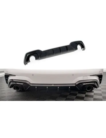 Diffuseur Arrière Complet BMW 3 M-Pack G20 / G21 (Convient aux voitures avec barre d'attelage) - Maxton