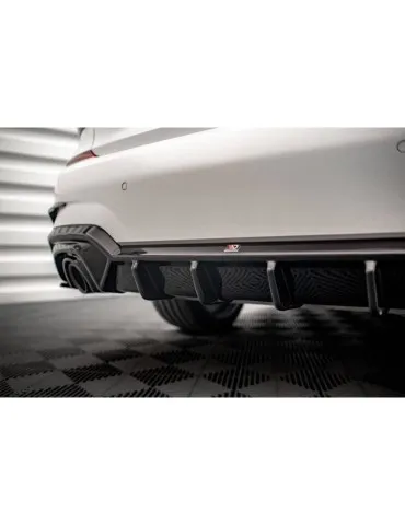 Diffuseur Arrière Complet BMW 3 M-Pack G20 / G21 (Convient aux voitures avec barre d'attelage) - Maxton