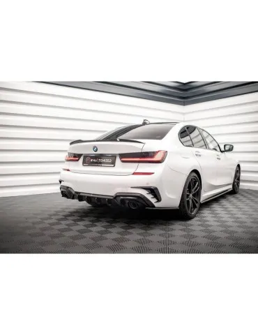 Diffuseur Arrière Complet BMW 3 M-Pack G20 / G21 (Convient aux voitures avec barre d'attelage) - Maxton