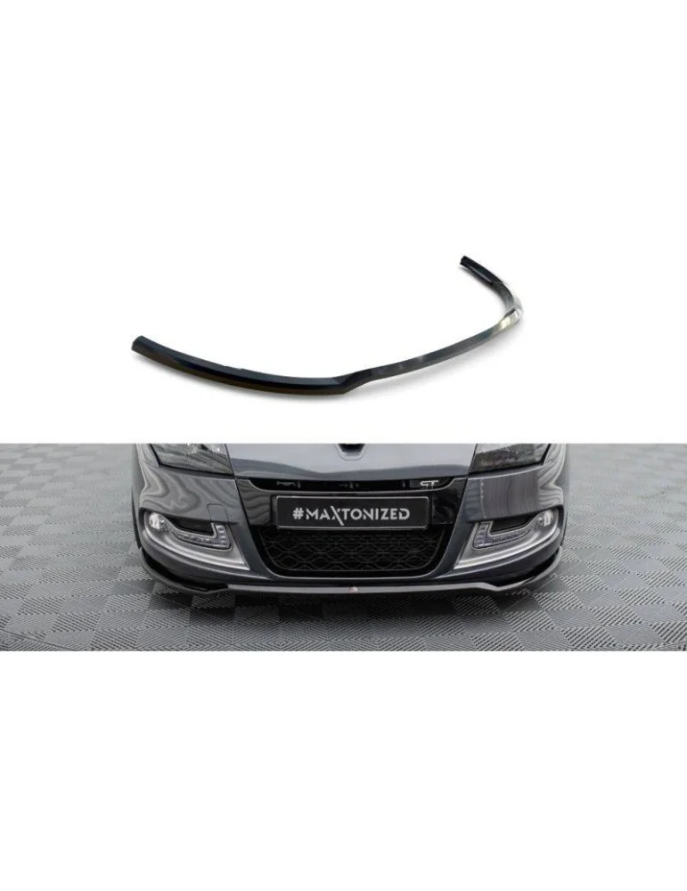 Lame de Pare-chocs Avant V.1 Renault Megane GT MK3 Facelift - Maxton