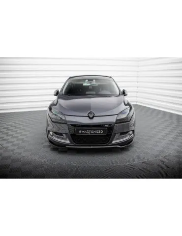 Lame de Pare-chocs Avant V.1 Renault Megane GT MK3 Facelift - Maxton
