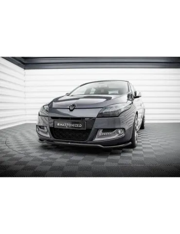 Lame de Pare-chocs Avant V.1 Renault Megane GT MK3 Facelift - Maxton