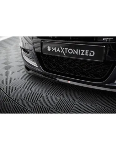 Lame de Pare-chocs Avant V.1 Renault Megane GT MK3 Facelift - Maxton