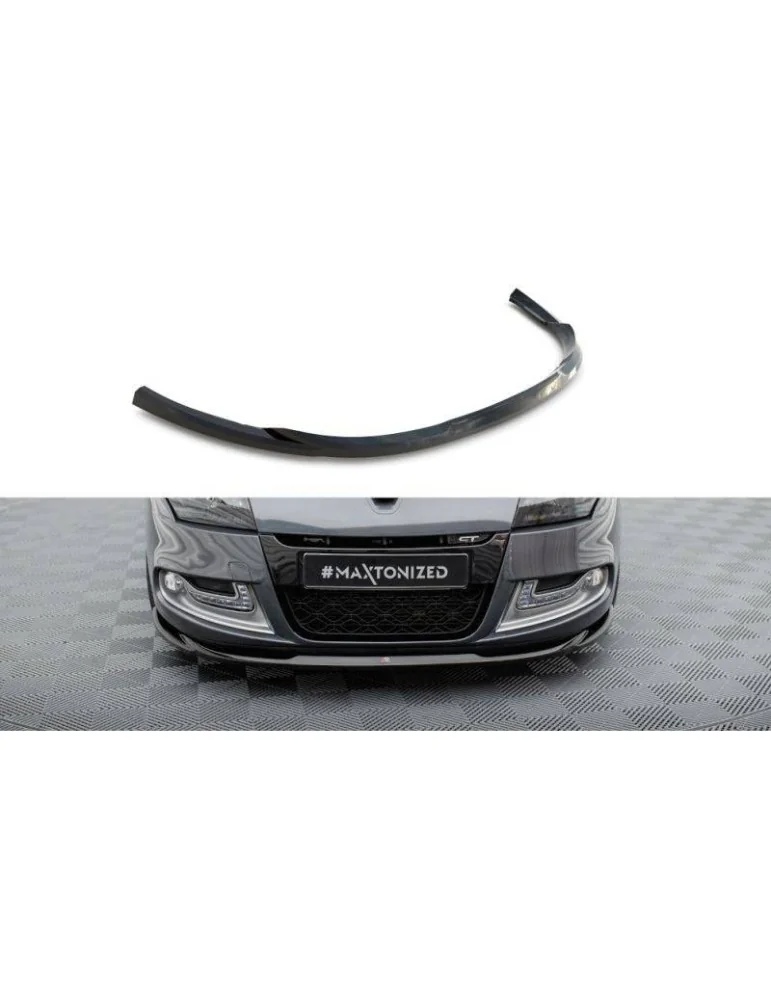 Lame de Pare-chocs Avant V.2 Renault Megane GT MK3 Facelift - Maxton