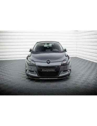 Lame de Pare-chocs Avant V.2 Renault Megane GT MK3 Facelift - Maxton