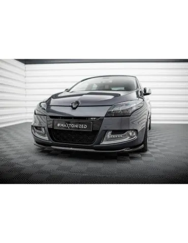 Lame de Pare-chocs Avant V.2 Renault Megane GT MK3 Facelift - Maxton