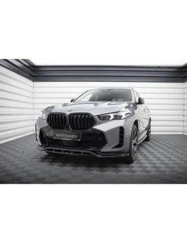 Lame de Pare-chocs Avant V.1 BMW X6 M-Pack G06 Facelift - Maxton