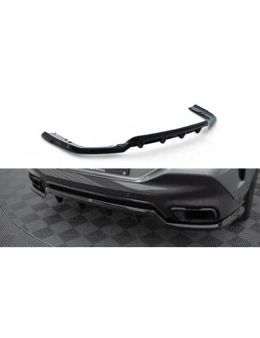 Diffuseur central Arrière (avec une barre verticale) V.1 BMW X6 M-Pack G06 Facelift - Maxton