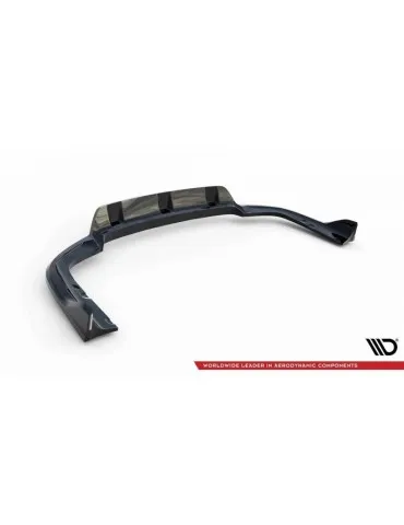 Diffuseur central Arrière (avec une barre verticale) V.2 BMW X6 M-Pack G06 Facelift - Maxton
