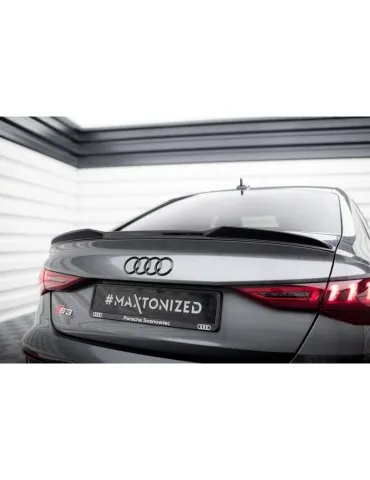 Extension Becquet / Aileron 3D AUDI A3 / A3 S-LINE / S3 / RS3 Sedan 8Y - Maxton