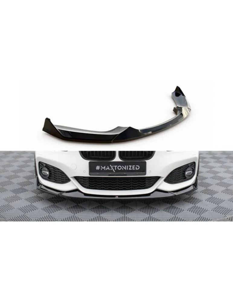 Lame de Pare-chocs Avant V.4 CSL  BMW 1 M-Pack / M140i F20 Facelift - Maxton