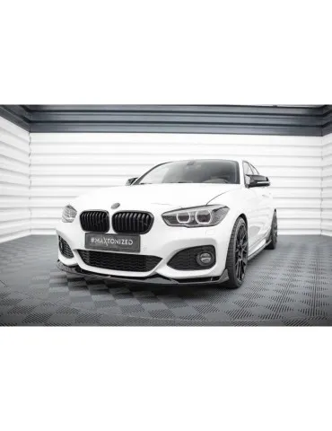 Lame de Pare-chocs Avant V.4 CSL  BMW 1 M-Pack / M140i F20 Facelift - Maxton