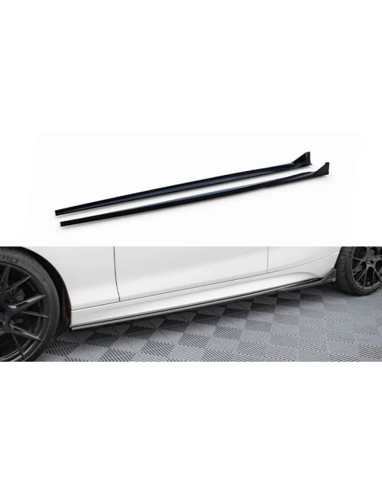 Extension / Rajout de Bas de caisse V.3 CSL  BMW 1 M-Pack / M140i F20 Facelift - Maxton