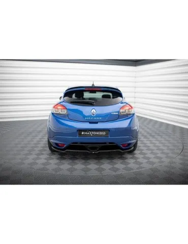 Diffuseur central Arrière (avec une barre verticale) Renault Megane RS MK3 - Maxton