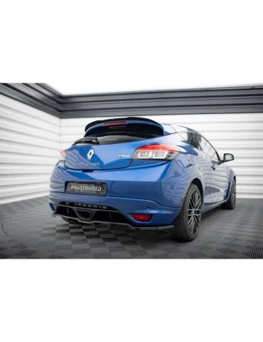 Diffuseur central Arrière (avec une barre verticale) Renault Megane RS MK3 - Maxton