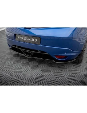 Diffuseur central Arrière (avec une barre verticale) Renault Megane RS MK3 - Maxton