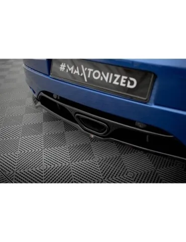 Diffuseur central Arrière (avec une barre verticale) Renault Megane RS MK3 - Maxton