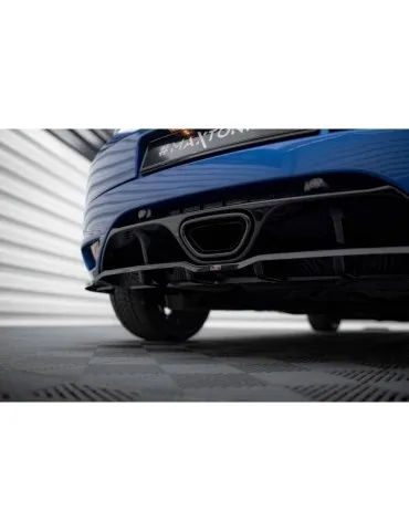 Diffuseur central Arrière (avec une barre verticale) Renault Megane RS MK3 - Maxton