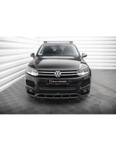 Lame de Pare-chocs Avant VOLKSWAGEN Touareg MK2 - Maxton