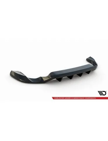 Diffuseur central Arrière (avec une barre verticale) VOLKSWAGEN Touareg MK2 - Maxton