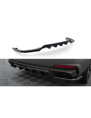 Diffuseur central Arrière (avec une barre verticale) Maserati Levante Trofeo MK1 - Maxton
