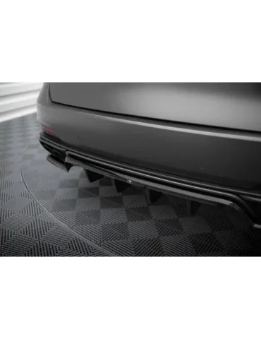Diffuseur central Arrière (avec une barre verticale) Maserati Levante Trofeo MK1 - Maxton