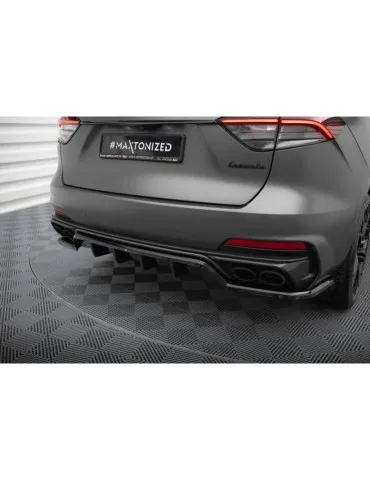 Diffuseur central Arrière (avec une barre verticale) Maserati Levante Trofeo MK1 - Maxton