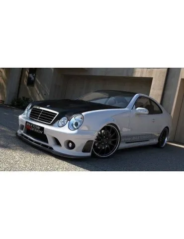 Lame de Pare-chocs Avant MERCEDES CLK W208 (Pour ME-CLK-208-AMG204-F1 Pare-chocs Avant) - Maxton