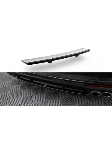 Diffuseur central Arrière (avec une barre verticale) AUDI S4 B9 Facelift - Maxton